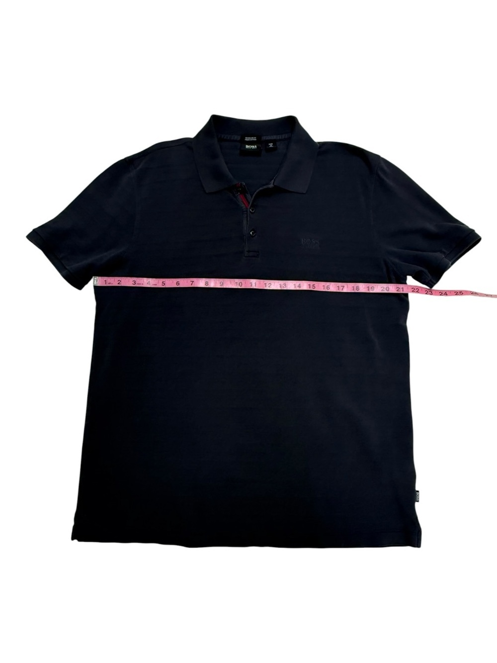 BOSS Hugo Boss Men's XL Navy Blue Polo Shirt
Classic Logo Cotton Golf Casual - Picture 9 of 15